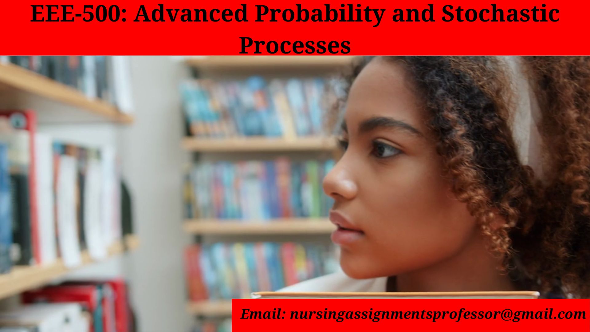EEE-500: Advanced Probability and Stochastic Processes